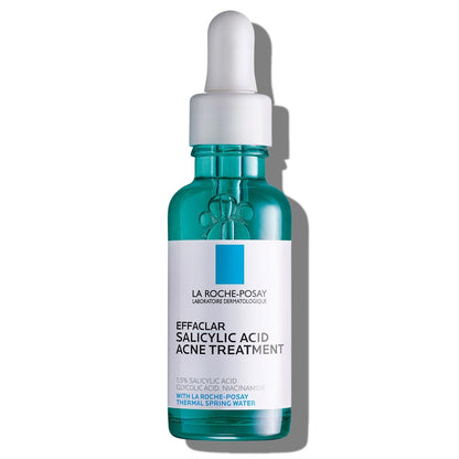 La Roche-Posay Effaclar 1.5% Salicylic Acid Serum, Acne Treatment For Face With Glycolic Acid & Niacinamide, Acne Serum Helps Clear Blackheads, Whiteheads, Pimples & Reduces Post Acne Marks