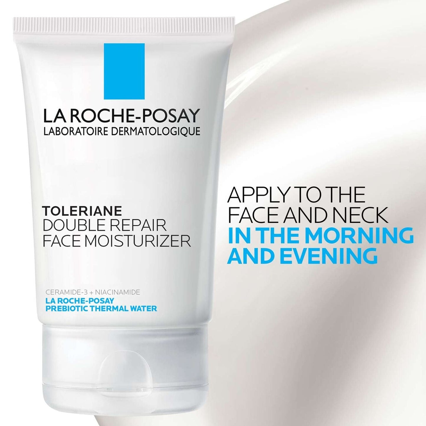 Toleriane Double Repair UV SPF Moisturizer for Face, Daily Facial Moisturizer with Sunscreen SPF 30