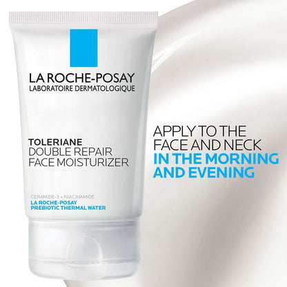 Toleriane Double Repair UV SPF Moisturizer for Face, Daily Facial Moisturizer with Sunscreen SPF 30
